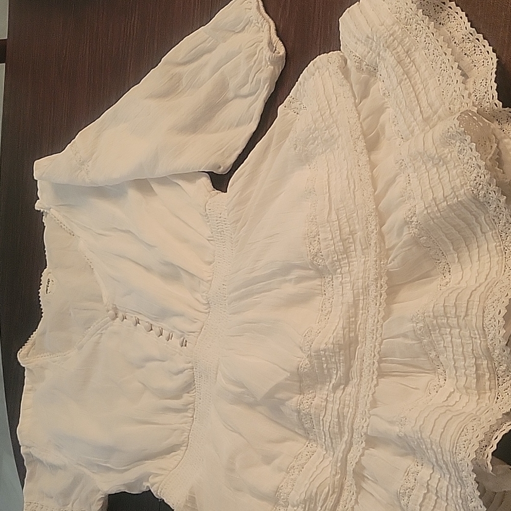 White Cover up.